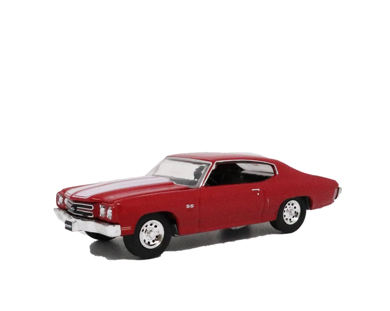 Зеленый светильник 1: 64 Chevrolet Chevelle SS 1970 бутик сплава автомобиля игрушки для детей Детские игрушки модель оптом