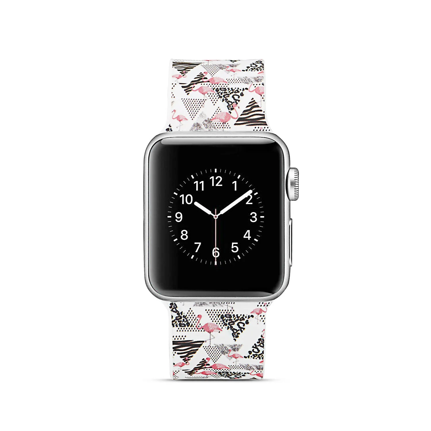 Apple силиконовый ремешок для часов для Iwatch ремешок 42 мм 44 мм браслет ремешок для часов аpple 38 мм 40 мм адаптер Iwatch 4/3/2/1