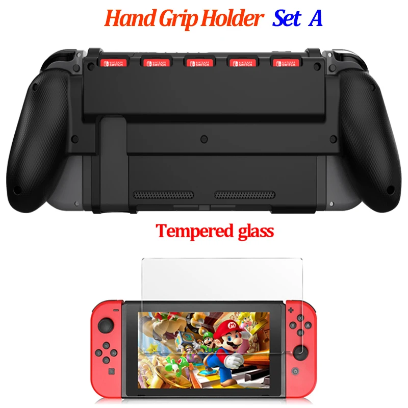 Защитный защитный чехол Gripstand ручка кронштейн ручка 5 Слот для игровой карты портативный для Nintendo переключатель NS аксессуары