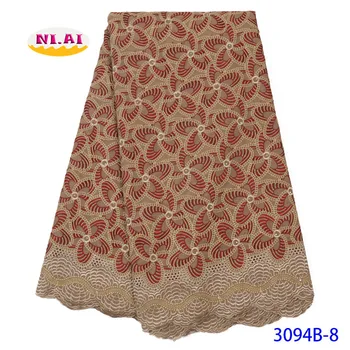 

New Arrivals Swiss Voile Lace In Switzerland French Mesh Lace Emboidered Dry Lace Ribbon African Swiss Voile Laces NA3094B-1