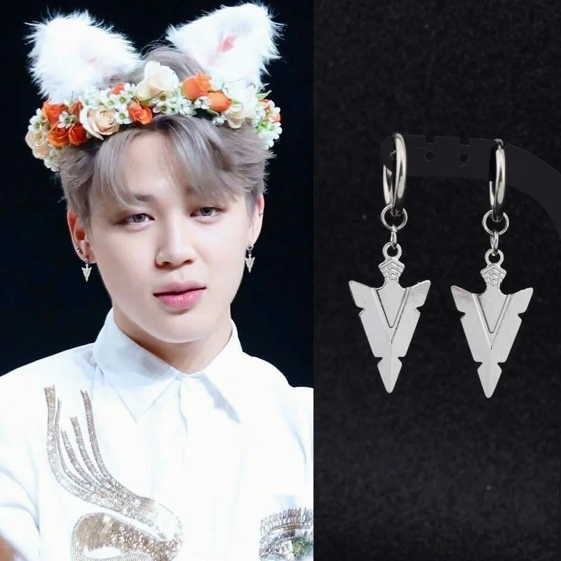 Новинка корейские серьги-гвоздики из нержавеющей стали KPOP для мальчиков и женщин