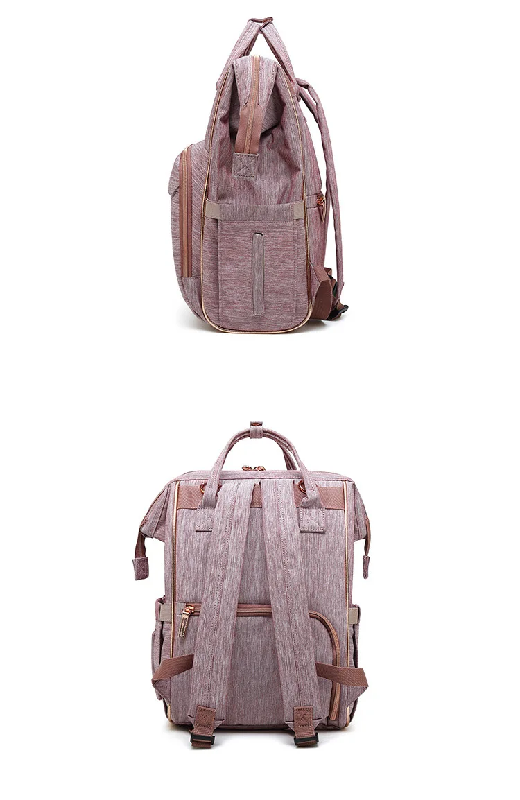 Модный рюкзак для подгузников BABY'S, креативная сумка для подгузников, многофункциональная сумка из ткани Оксфорд для мам, поколение жира