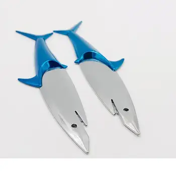 

Vehicle Metal Label Shark with Refitting Decorative Emblem Badge Logo for Car