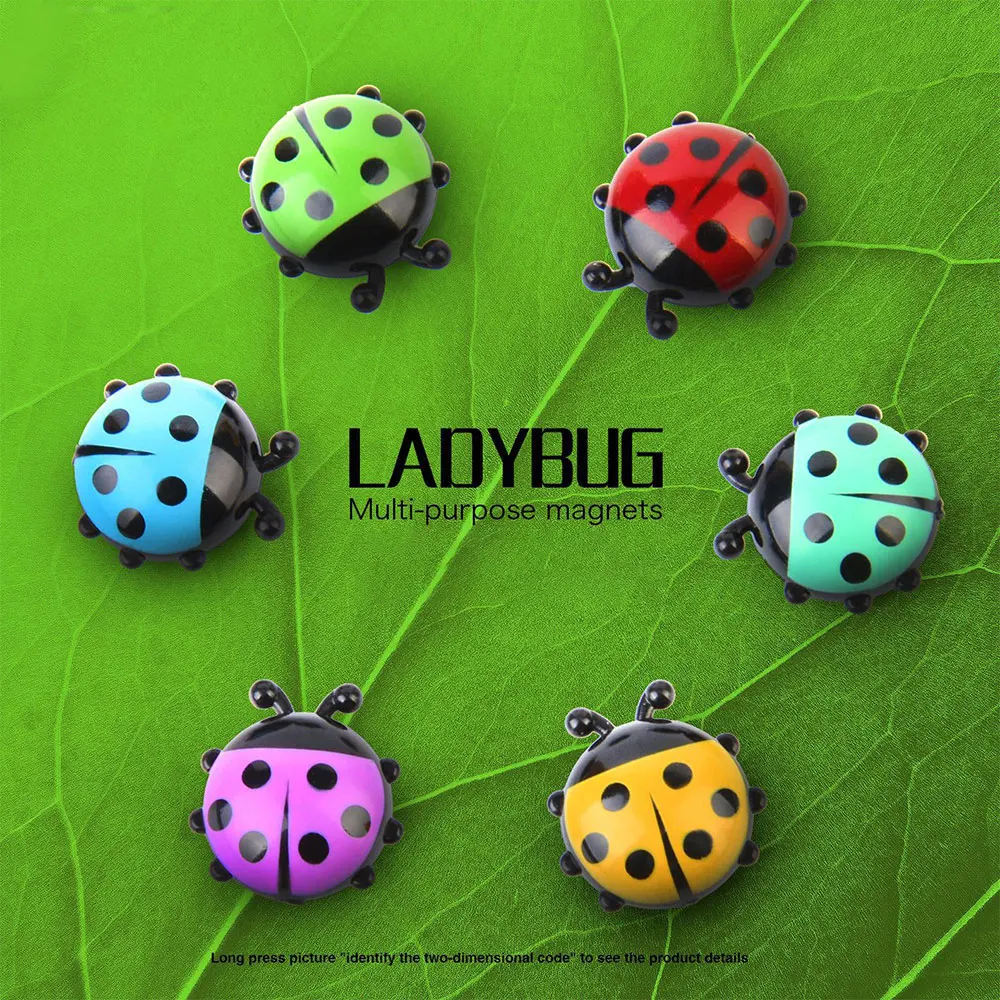 Ladybug Message Board Post-It Note Creative Photo Sticker Home Decor Fridge Magnet Refrigerator Decoration Gift For Kitchen magnetic fridge magnets,magnetic sticker,magnetic fridge stickers,refrigerator decor