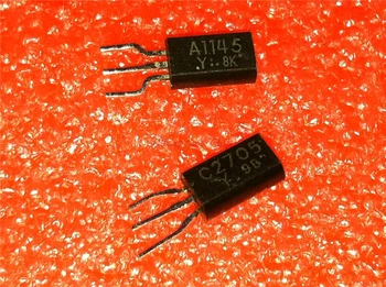

10pcs/lot 5pcs A1145 + 5pcs C2705 2SA1145 2SC2705 In Stock