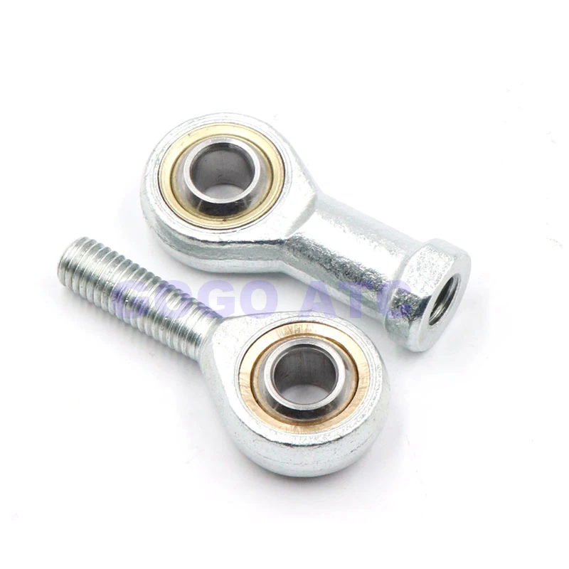 M10 Male Threaded Rod End Oscillating Rose Joint Bearing Ball 10mm 