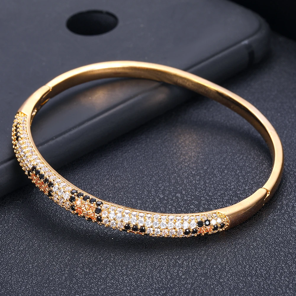 jankellyLuxury AAA Cubic Zirconia Bracelets Bangles Vintage Indian Bangle Bohemian Cuff Bracelets For Women Femme Fashion Jewelr