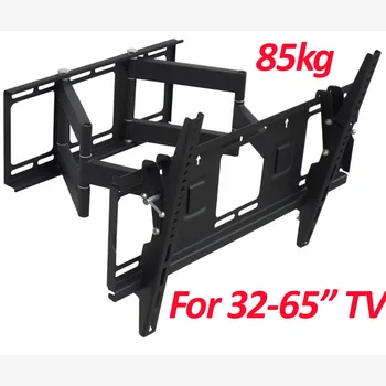 

DL-D-114MH Universal 30"-65"85kg 600x400 heavy duty swing arm retractable LCD PLASMA full motion tv bracket lcd wall mount
