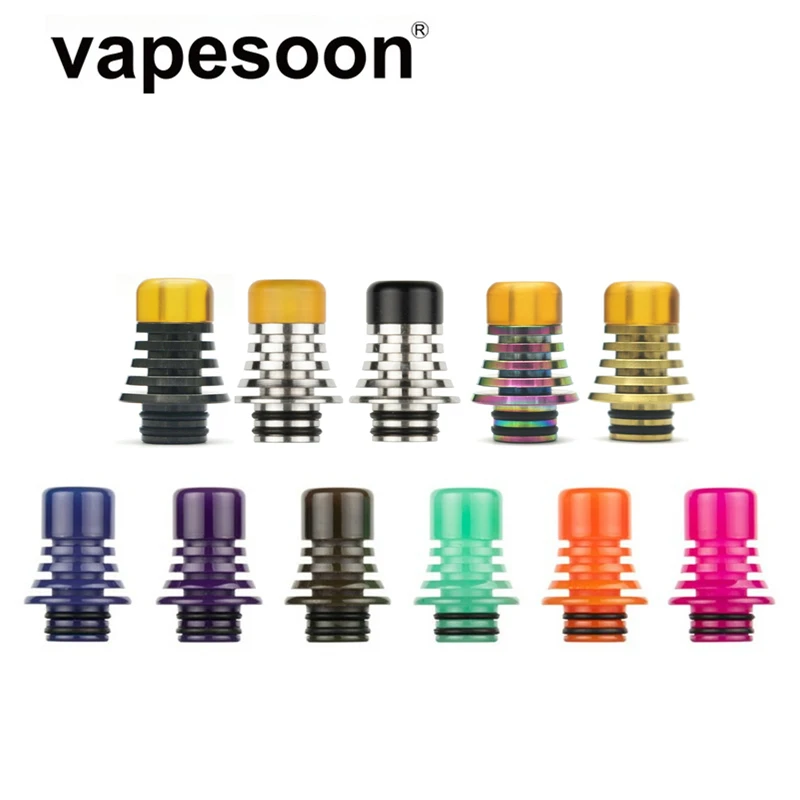 

25pcs Taste Type Vape Mouthpiece 510 Drip Tip for e-Cigarette RTA RDA RDTA Atomizer Vaporizer Berserker series BSKR MTL Tank etc