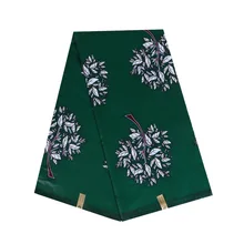 Нигерийский Анкара голландский воск высокое качество хлопок африканские деревья печати ткань Мода Новые поступления