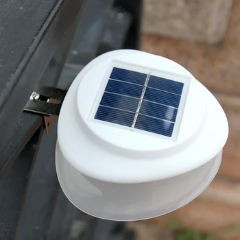 

Solar Power Fence Lamp 9 LED Gutter Lighting Solar Panel Light Wall Super Bright Light Outdoor Waterproof Eaves Garden Pathway