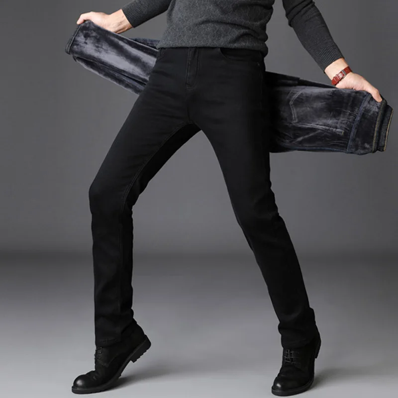 2019-Men-Fashion-Winter-Jeans-Men-Black-Color-Slim-Fit-Stretch-Thick-Velvet-Pants-Warm-Jeans (4)