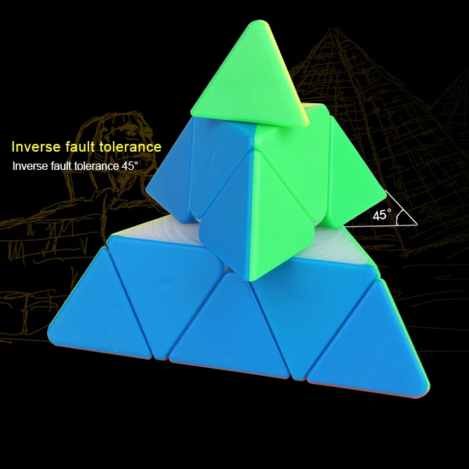 IQ Cubes Пирамида скоростной магазин головоломка профессиональное обучение