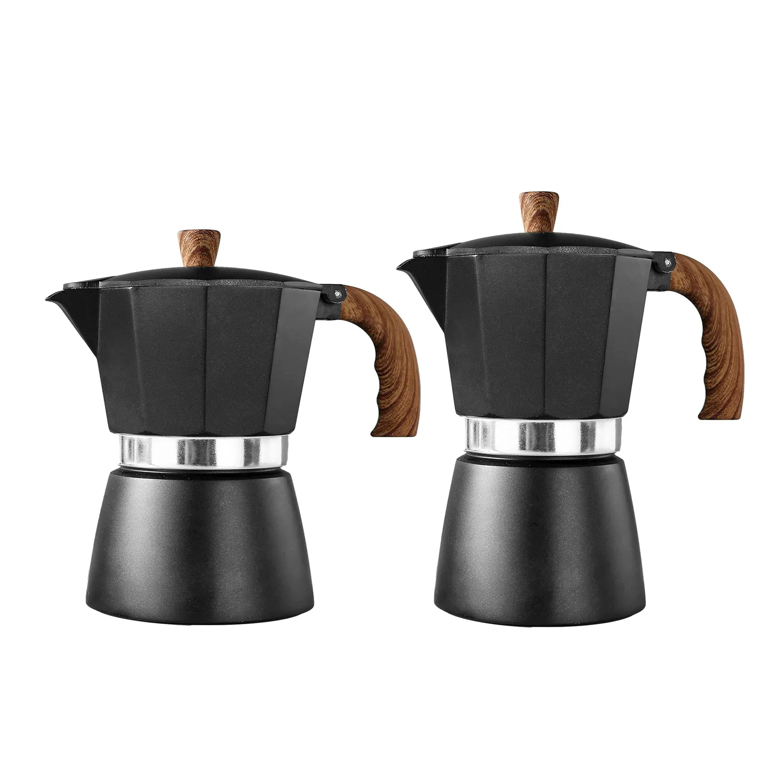 150/300ML Coffee Maker Aluminum Mocha 