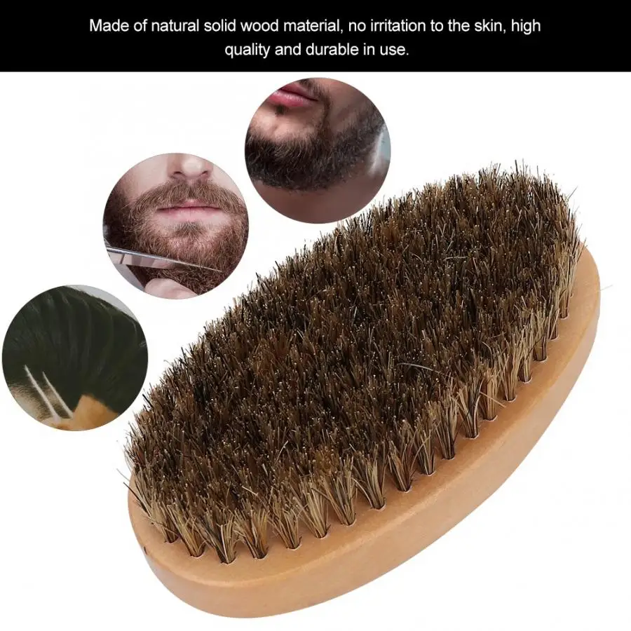 Hair Brush Professional Broken Hair Sweeping Beard Brush Hair Comb Hairdressing for Men Use Professional Comb