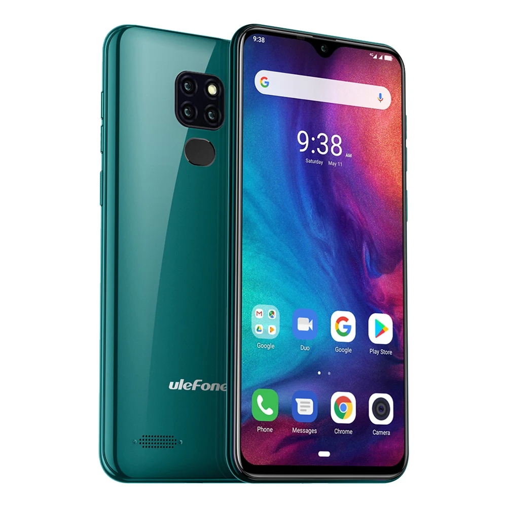 Смартфон Ulefone Note 7P Android 9 0 четырёхъядерный 3500 мАч 6 1 дюймовый экран Waterdrop 3 Гб + 32 ГБ