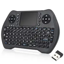 I8 MT10 Беспроводная клавиатура Air mouse Сенсорная панель Teclado ручной для Android tv BOX PC