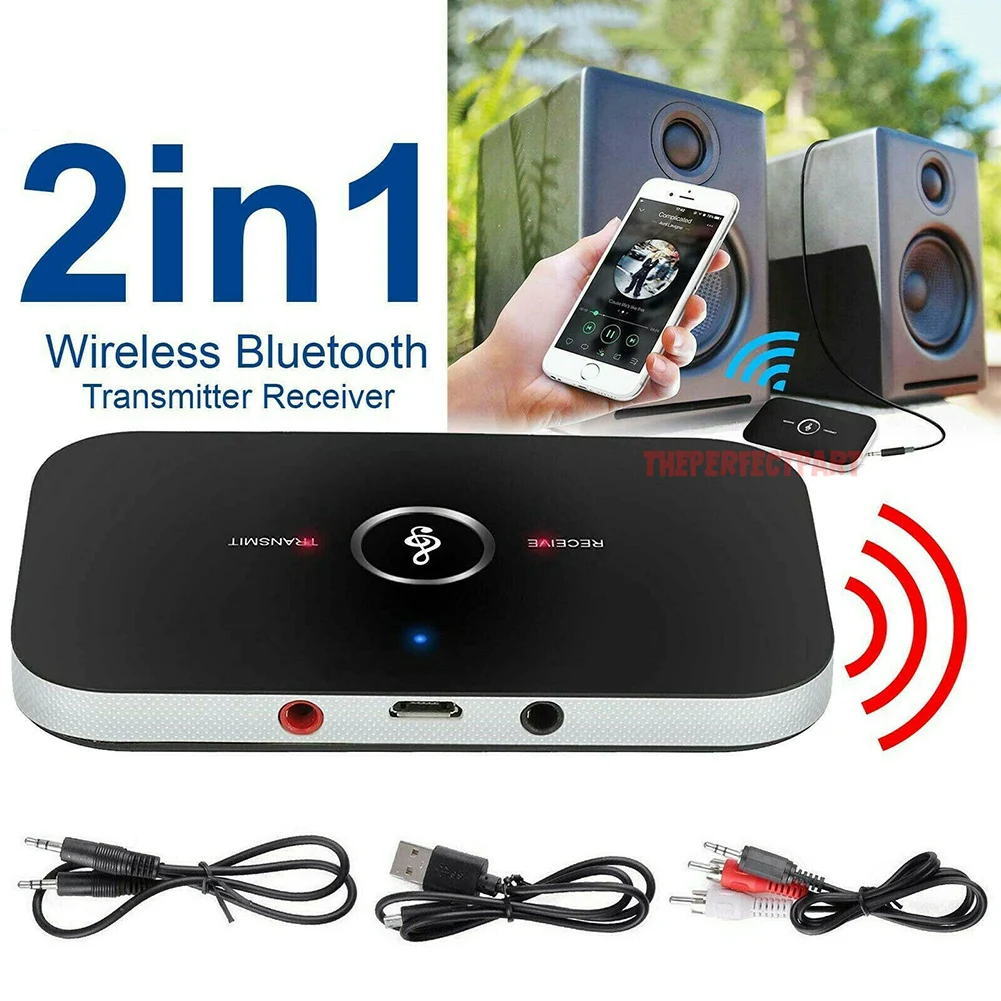 2 в 1 Bluetooth передатчик приемник беспроводной A2DP домашний ТВ ноутбук стерео аудио
