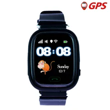 Q90 GPS Child Smart Watch Phone Position Children Watch 1.22 inch Color Touch Screen WIFI SOS Smart Baby Watch Q50 q80 q60 Watch