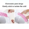 Silicone world 1 Pair Reusable Warm Toilet Seat Filling Washable Bathroom Mat Seat Cover Thick cartoon sticky Toilet cushion 4