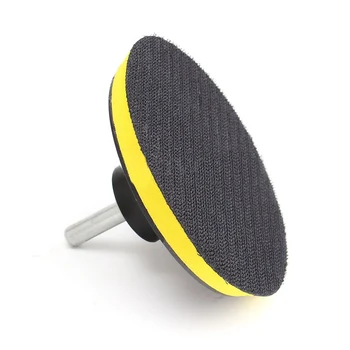 

10X 4 1000 Grit Sandpaper Disc Paper+Loop Sanding Sander Pad+Shank Tool Kit