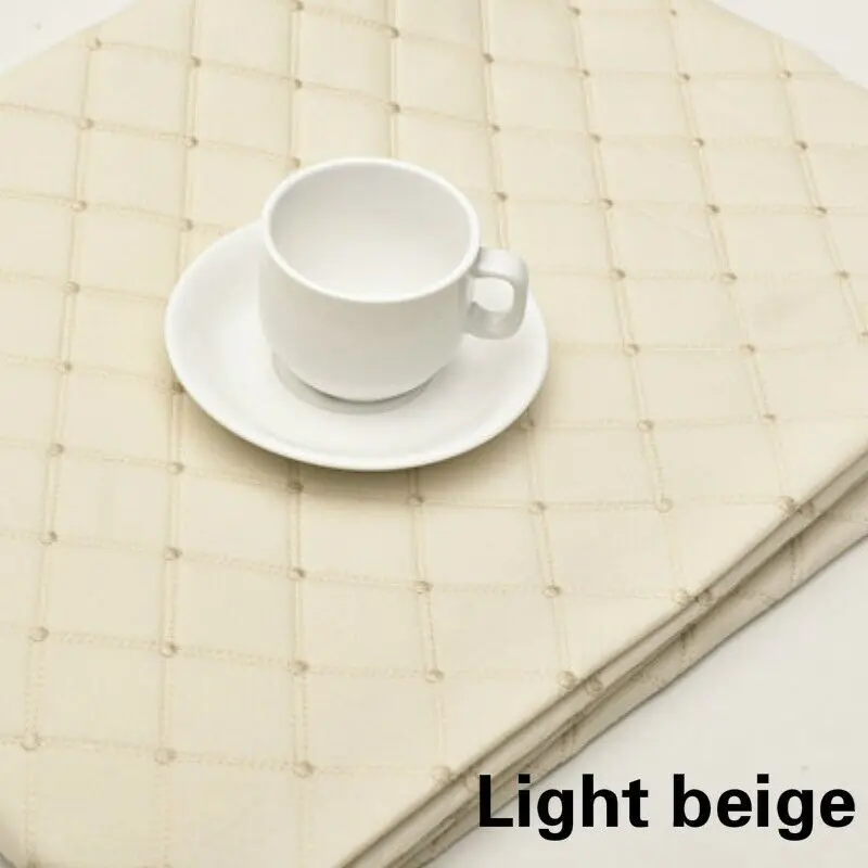 Tissu Similicuir PVC Avec épaisseur D'éponge - Motif Litchi, 100x158cm, Pour Sièges Auto, Canapé, Déco Maison