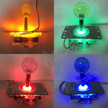 

arcade joystick 5v luminous colorful joystick Sanwa joystick for arcade doll machine Pandora box