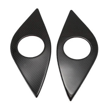 

New Carbon Fiber Rear Speaker Panel Cover Trim for Chevrolet Camaro 2017-2019