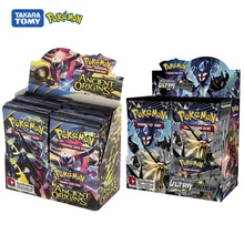 Boîte de Booster Pokémon soleil et lune, 324 pièces, origine ancienne, Ultra prisme, anglais, français, cartes brillantes, jouets, nouveau