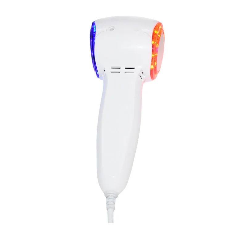 Dispositivo de Cuidados com a Pele Martelo Frio Quente Beleza Massageador Cryotherapy Fóton Azul Tratamento Acne Levantamento Rejuvenescimento Máquina Facial 16 Beleza e saúde