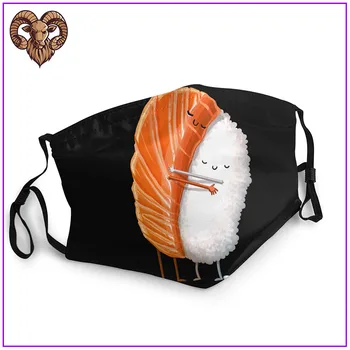 

2020 New Sushi Hug Men Women Fashion facemasks for virus protection cool cotton facemasks pm2.5 mask filter skin care