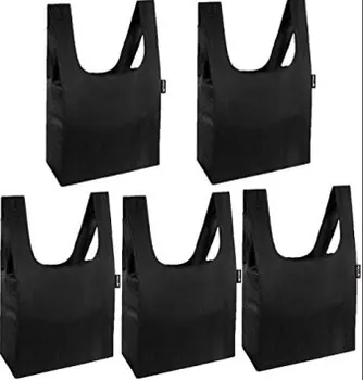 

Reusable Eco-Friendly Grocery Foldable Shopping Bags Premium Quality Slight Duty Folding Tote Bag With Handle ^o^