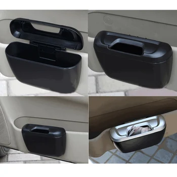 

1 Pc Car Supplies Trash Bins For Environmentally-friendly Vehicles Car Trash Can Car Glove Box Storage Box
