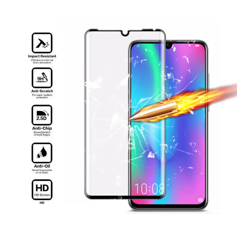 2 шт 3D полное покрытие из закаленного стекла для huawei P30 Pro P20 Lite mate 10 20 X P smart Z Psmart Защитное стекло для экрана