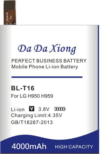 Аккумулятор Da Xiong 4000 мА/ч, BL-T16 BLT16 Батарея для LG H955A H959 G Flex 2 Vu 4 Vu4 H950 LS996 H955 US995