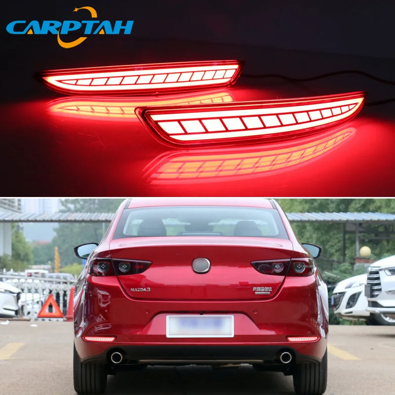 2 шт. светодиодный задний противотуманный фонарь для Mazda 3 Mazda3 Axela 2019 2020 водить