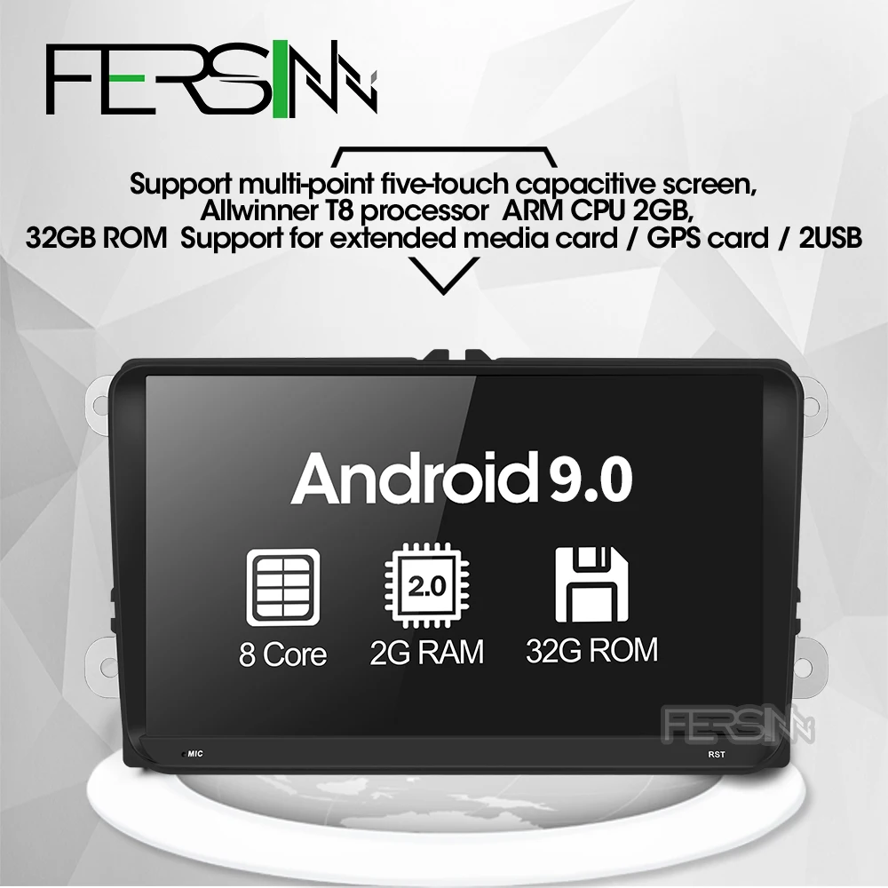 ЕС доставка со склада в России Fersinny CDZ9060 автомобильный dvd плеер для Skoda Fabia Octavia Superb