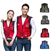 Couple Outdoor Fishing Vest Photography Vest Multi-pocket Overalls Men and Women Fishing Waistcoat Lover Sleeveless Jacket ► Photo 1/6