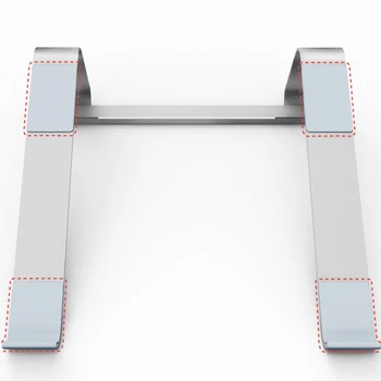 

New Aluminum Laptop Stand Portable Notebook Support Holder For Macbook Pro Computer Riser Stand Cooling Bracket