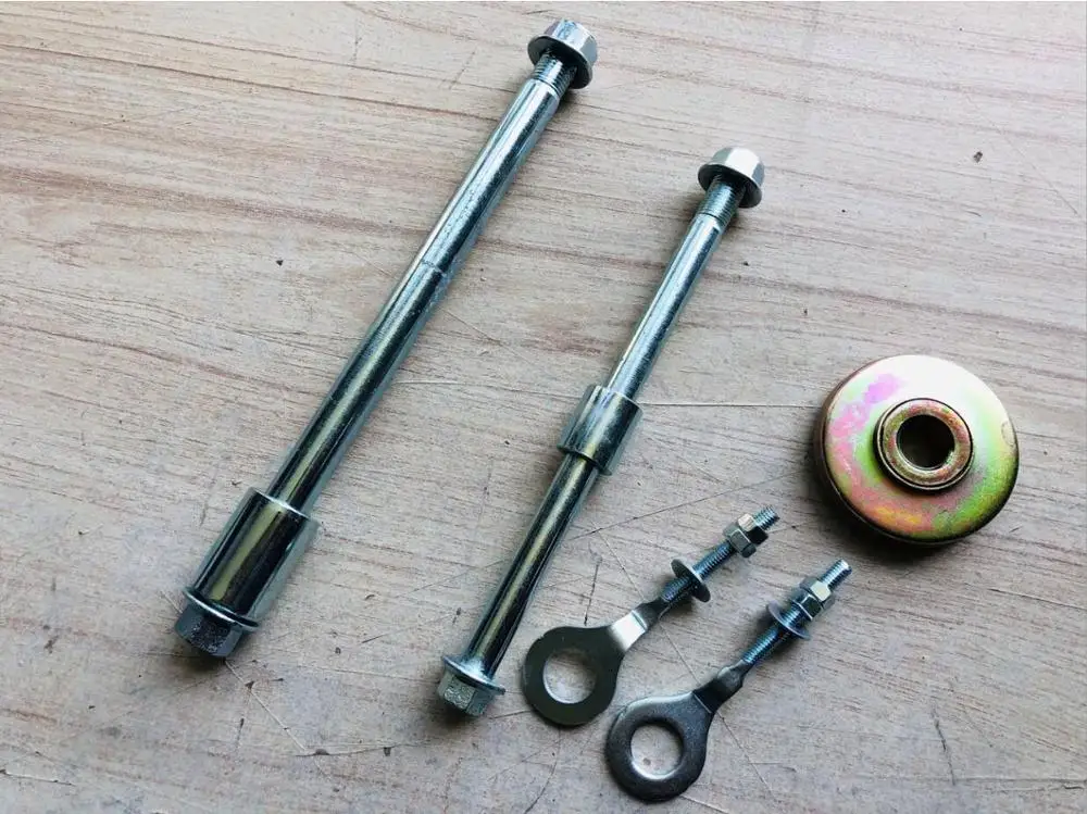 CG125 Motorcycle Front Rear Wheel Rim Axles