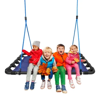 

Outdoor Garden Swing Seat Child Giant Platform Swing Rectangular Swing Children's Entertainment