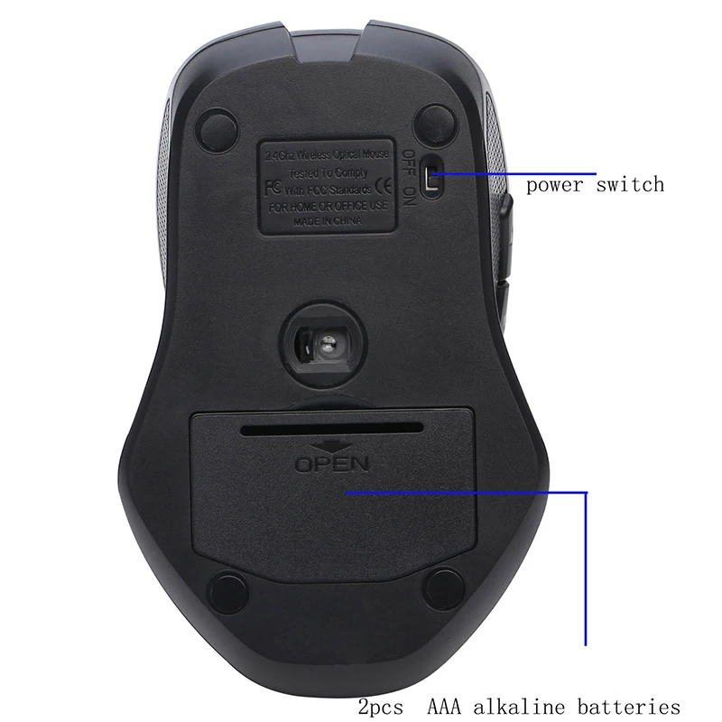 Bluetooth мышь 1600 dpi Регулируемая портативная беспроводная мышь 24 месяца батарея Мыши для ПК/планшета/ноутбука игровая мышь оптическая мышь