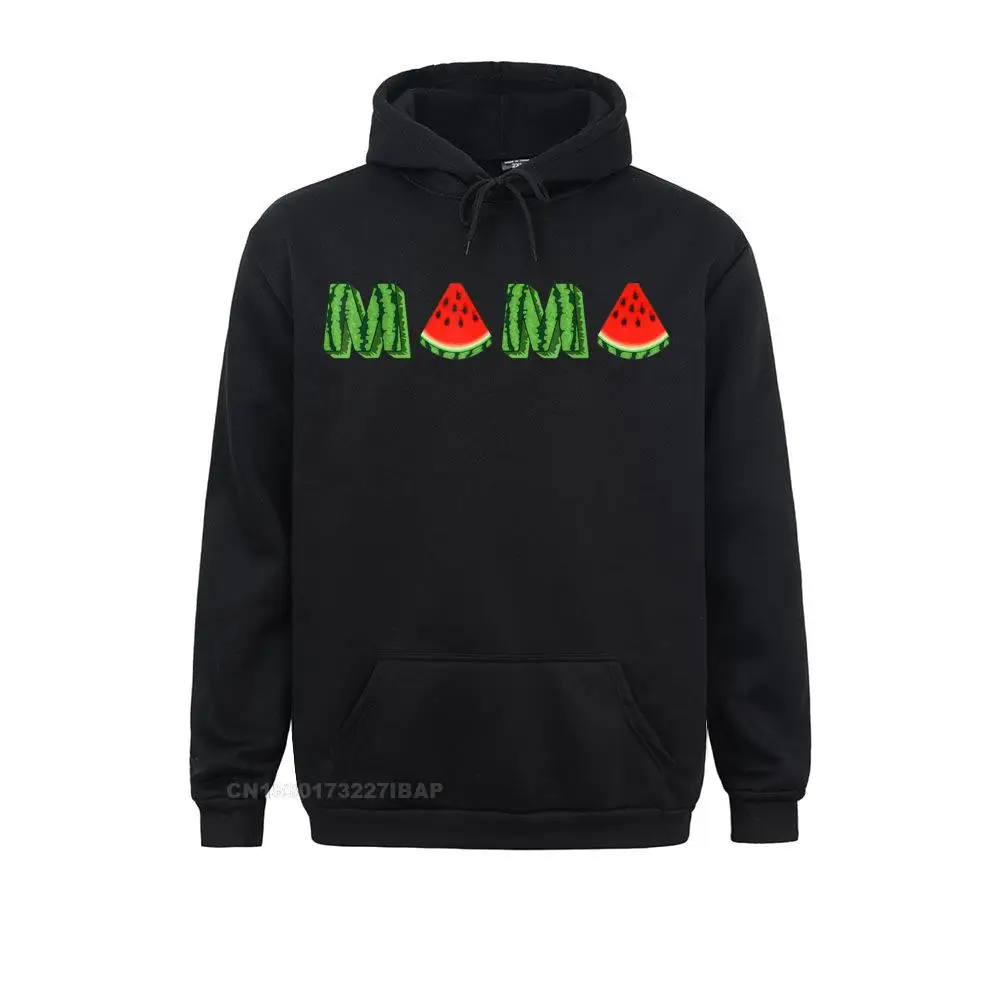 Mama Anguria Divertente Estate Melone Frutta Cool Shirt Felpe Fitness Manica Lunga Moda Felpe Con Cappuccio Vestiti Divertenti Per Gli Uomini Autunno