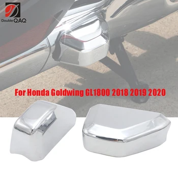 

For Honda Goldwing GL1800 2018 2019 2020 Saddlebag Guard Covers Motorcycle Chrome Accessories ABS Plastic