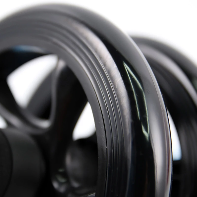 Two-Wheeled Abdominal Wheel Sports Abdomen Roller Abdominal Core Workout Wheel Fitness Gym Home Abdominal Muscle Trainer