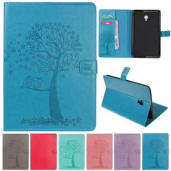 

For Samsung Tab A 2017 8.0" SM-T380 Cartoon Love Owl Leather Funda Cover For Samsung Galaxy Tab A 8.0 2017 T380 T385 Cover Cases