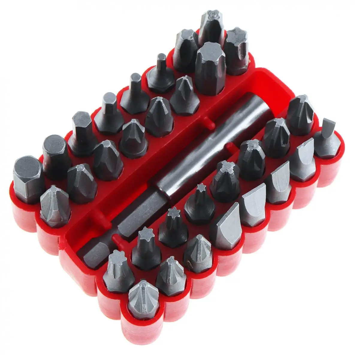 33 in 1 Solid Screwdriver Kits with Hexagonal and Torx Special Batch Charging Drill Shaped Screwdriver Tool for Screw