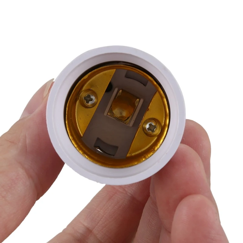Hot E27 to E27 Extension Base LED Light Lamp Bulb Adapter Socket Converter