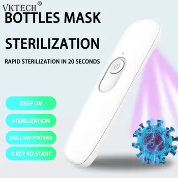 

Handheld UVC Sterilizer Lamp Wand USB Rechargeable Ultraviolet Germicidal Disinfection Light Stick for Underwear Mask