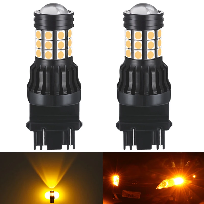2X T25 3157 1156 BA15S P21W светодиодный лампы Автоматическая сигнальная лампа стоп-сигнал